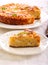 Chicken fillet, cauliflower and cheese quiche