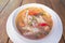 Chicken finger spicy soup