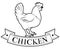 Chicken food label