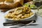 Chicken Francese Farfalle