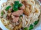 Chicken Hakka Schezwan noodles