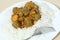 Chicken and mushroom curry