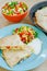 Chicken Quesadillas with Cheese