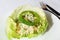 Chicken Salad in Lettuce Leaf