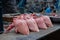 Chicken for sale, Kolkata, India