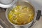 Chicken stock soup