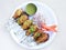 Chicken Tangdi kabab full plate