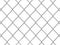 Chicken wire isolated on a white