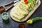 Chicken and zucchini terrine