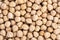 Chickpeas background close up