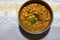 Chickpeas curry or Chola masala