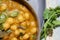 Chickpeas curry or Chola masala