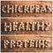 Chickpeas healthy proteins