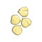 Chickpeas hummus icon , vector illustration