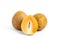 Chico fruit or Sapodilla with white background