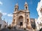 Chiesa Madre Basilica Santuario SS Medici Cosma e Damiano Basilica of Saints Cosmas and Damian in Alberobello, Italy