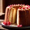 Chiffon Cake , traditional popular sweet dessert cake