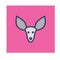 Chihuahua Isolated Vector icon that can be easily modified or edited