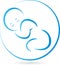 Child, baby, circle, logo