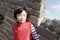 Child on Badaling great wall