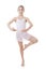 Child ballet pose