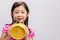 Child with Clock Background / Child with Clock / Child with Clock on White Background