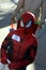 Child dressed as Spiderman