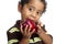 Child Eating Apple