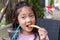 Child Eating French Fries