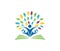 Child education and nursery camp logo design
