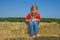 Child at farm.