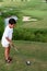 Child Golfing