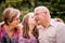 Child with grandparents