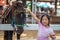 Child with Horse in Farm