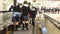 Child japanese student group walking in Airport go to gate for educational tour