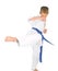 Child in karate