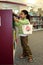 Child in Library