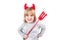 Child naughty devil halloween