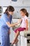 Child Patient Visiting Doctor\'s Office