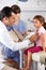 Child Patient Visiting Doctor\'s Office