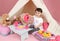 Child Play: Pretend Food, Toys and Teepee Tent