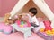 Child Play: Pretend Food, Toys and Teepee Tent