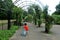 Child playing in Hyde Park , London , England