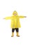 Child with raincoat