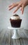 Child Reaching for a Cupcake