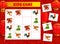 Child riddle, rebus with Chinese New Year animals