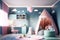 Child room. Child bedroom. Girl\\\'s room. Girls. Colorful bedroom. Kids toys. Real estate. Renovation company. Home staging. Daylig