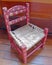 Child\'s painted chair