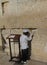 Child\'s prayer at the Wailing wall