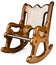 Child\'s Solid Wood Rocking Chair